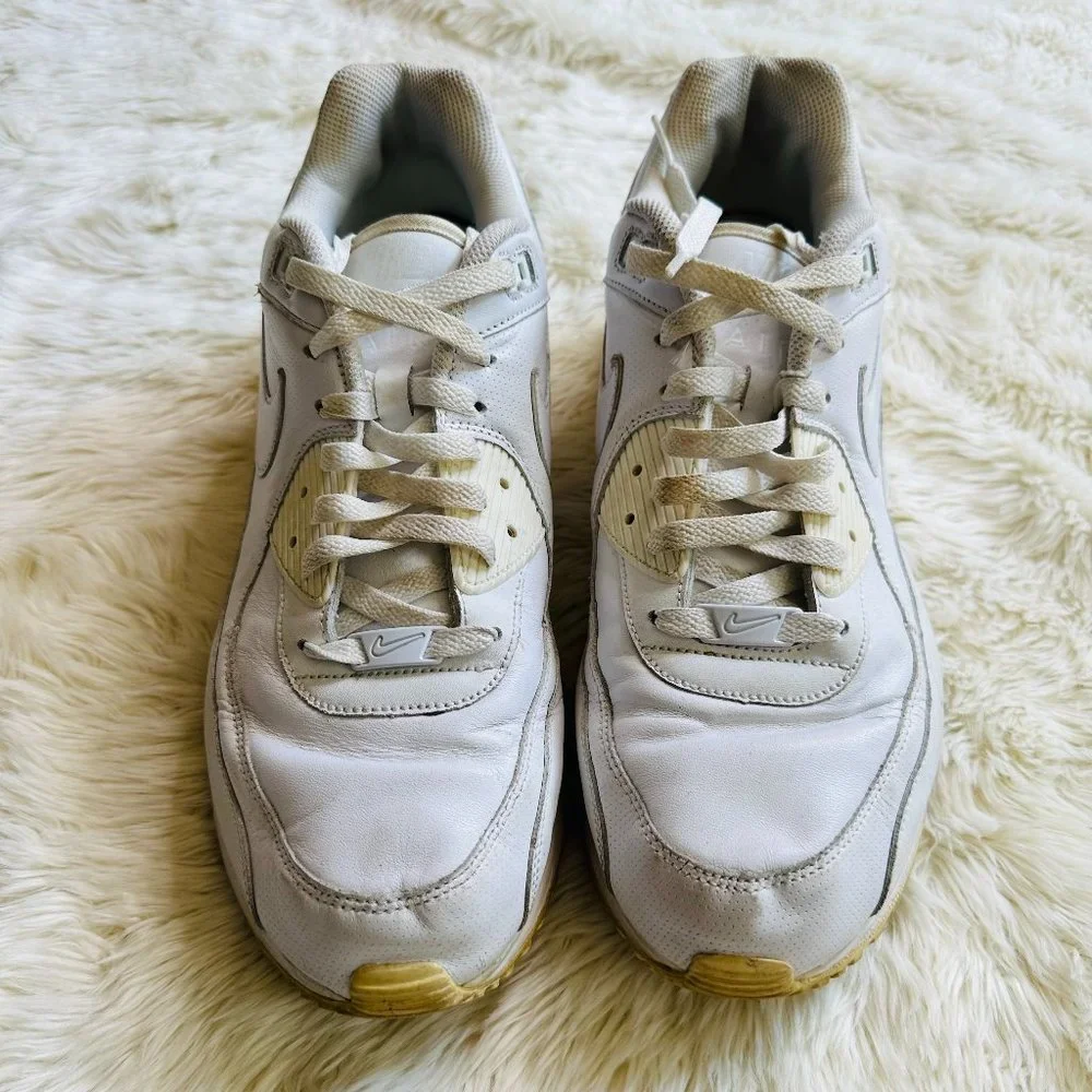 NIKE Men AIRMAX Running Shoes 317551-111 White Size 13